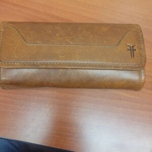 Frye Melissa Brown Leather Wallet